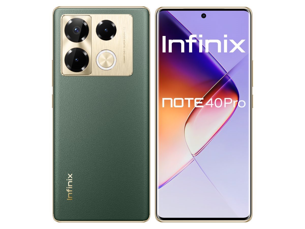 Infinix Note 40 Pro, Design