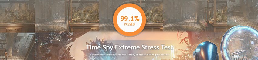 Sapphire PULSE RX 7600 XT 16G; 3DMark Stress Test