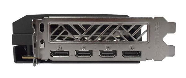 Sapphire PULSE RX 7600 XT 16G; obrazové výstupy
