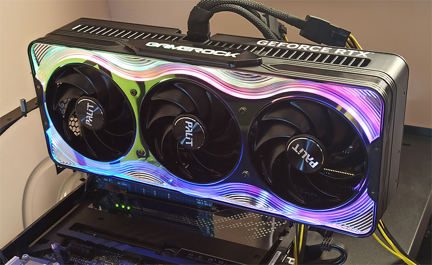 Palit GeForce RTX 5080 GameRock 16GB（Buy GeForce Graphics