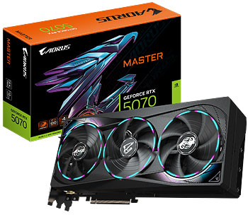 Gigabyte AORUS RTX 5070 MASTER 12G