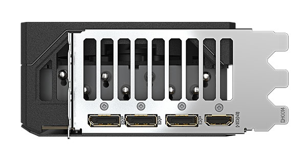 Gigabyte AORUS RTX 5070 MASTER 12G; obrazové výstupy 