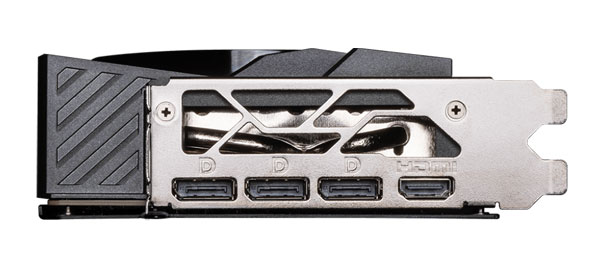 MSI RTX 5070 12G GAMING TRIO OC; obrazové výstupy 