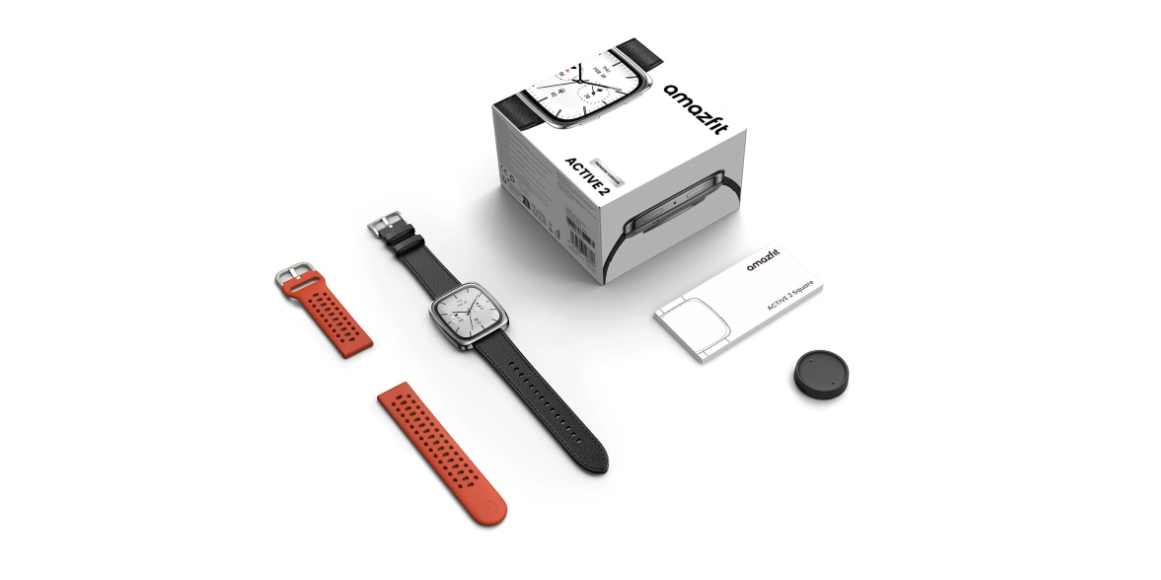 Amazfit Active 2 Square, Packung