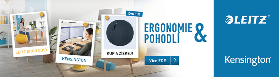 LEITZ a Kensington - zdravé sezení a kancelář