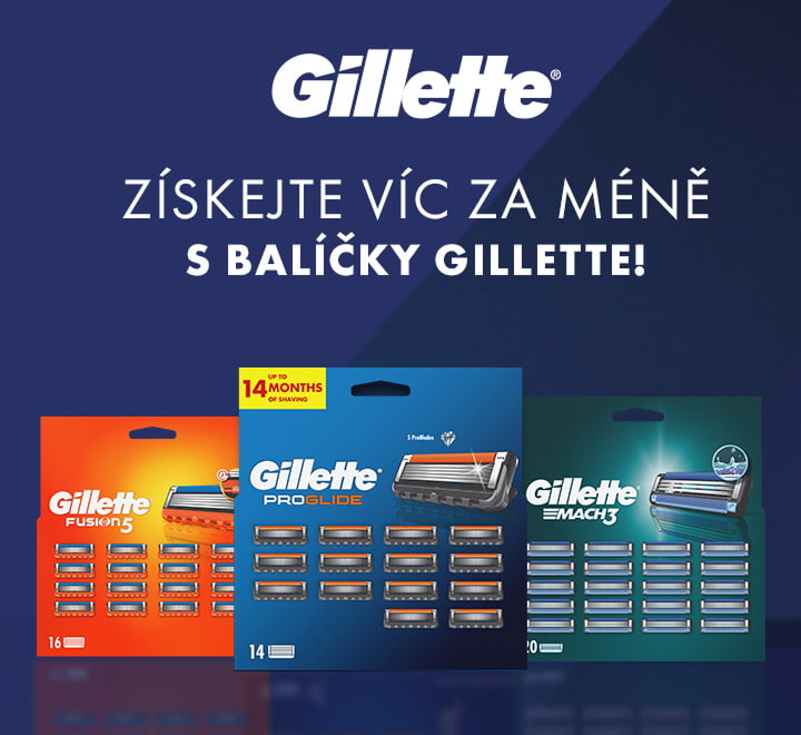 Balíčky Gillette