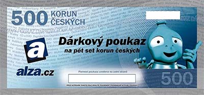 Alza dárkový poukaz 500