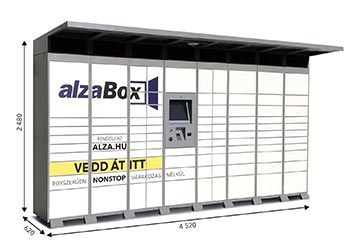 Hogyan néz ki az AlzaBox és milyenek a méretei?