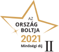 Quality Award 2. placed 'Az Ország Boltja - 2021'