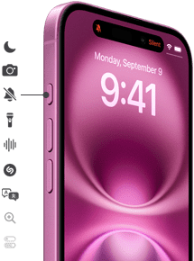 Režim soustředění, aplikaci Fotoaparát, tichý režim, svítilnu, Diktafon, Shazam nebo jednu z dalších akcí na iPhonu 16 spustíš prostým podržením akčního tlačítka