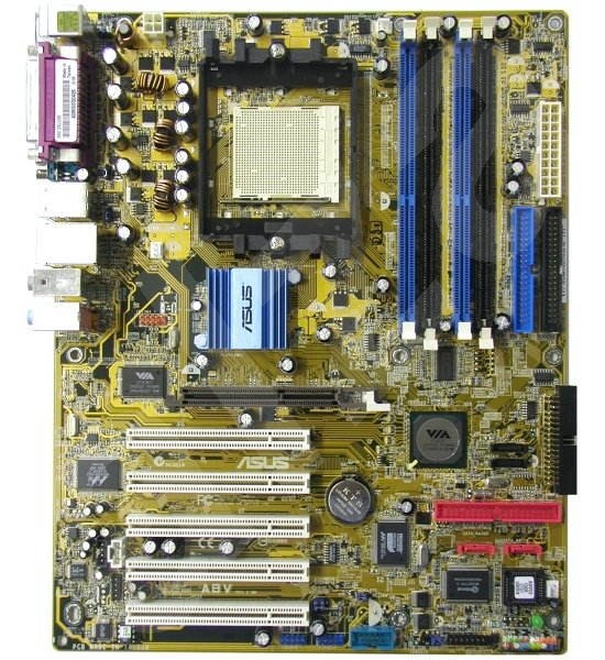 Asus a8v deluxe bios обновить