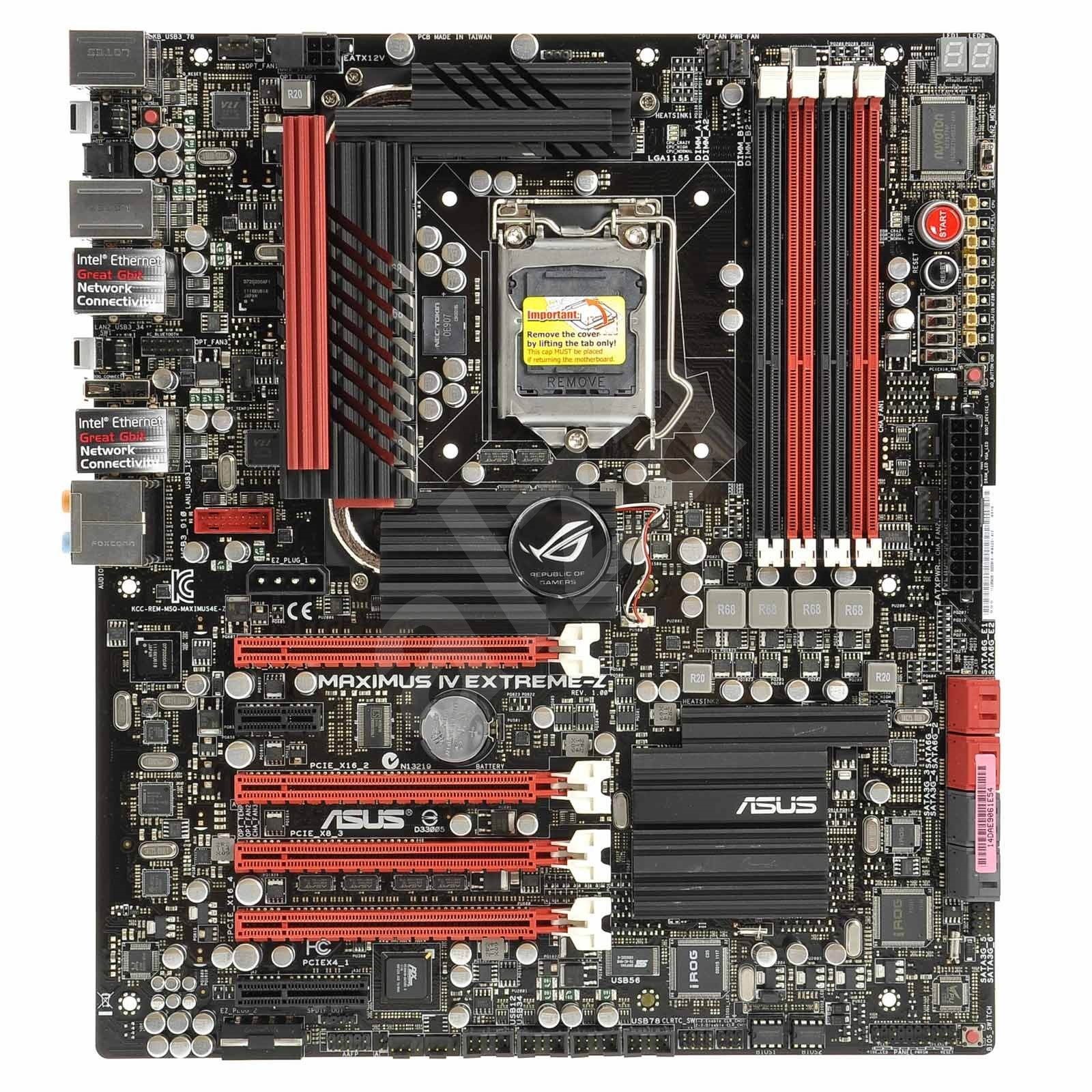 Asus maximus 4 extreme z не включается