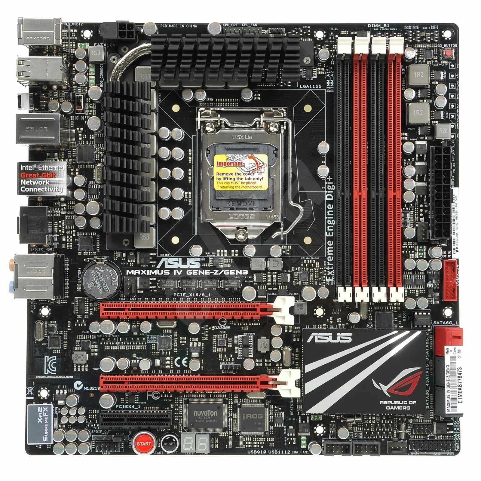 ASUS MAXIMUS IV GENEZ/GEN3 Základní deska Alza.cz