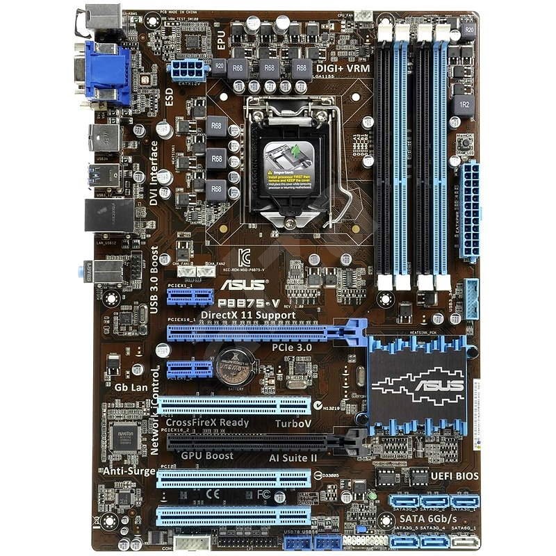 Установка памяти asus p8b75 v