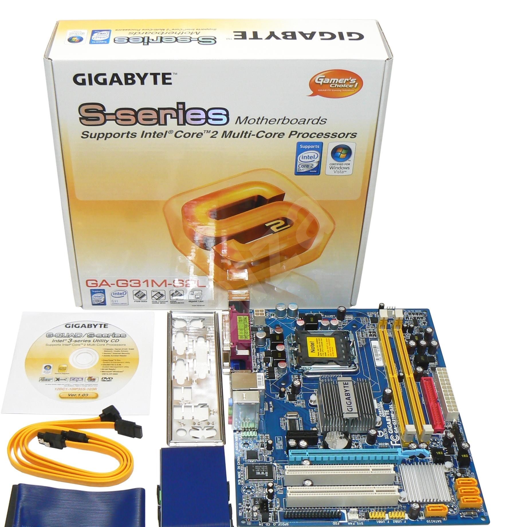 Gigabyte ga g31m s2l какие поддерживает процессоры