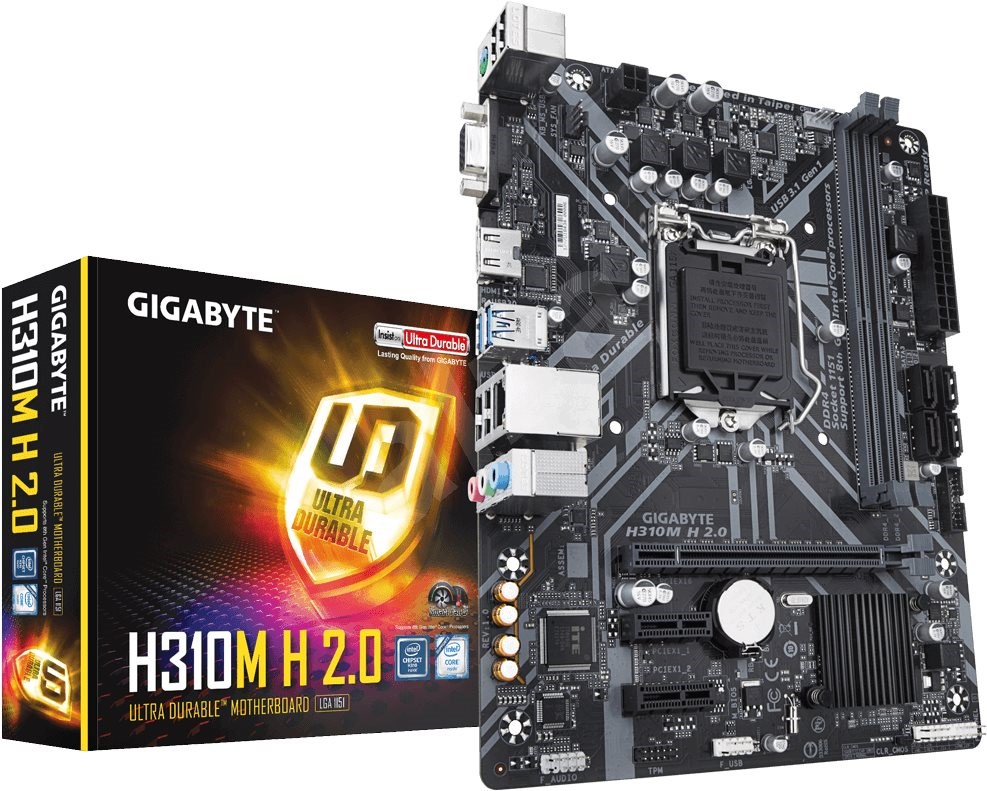 Gigabyte h310m d3h обзор