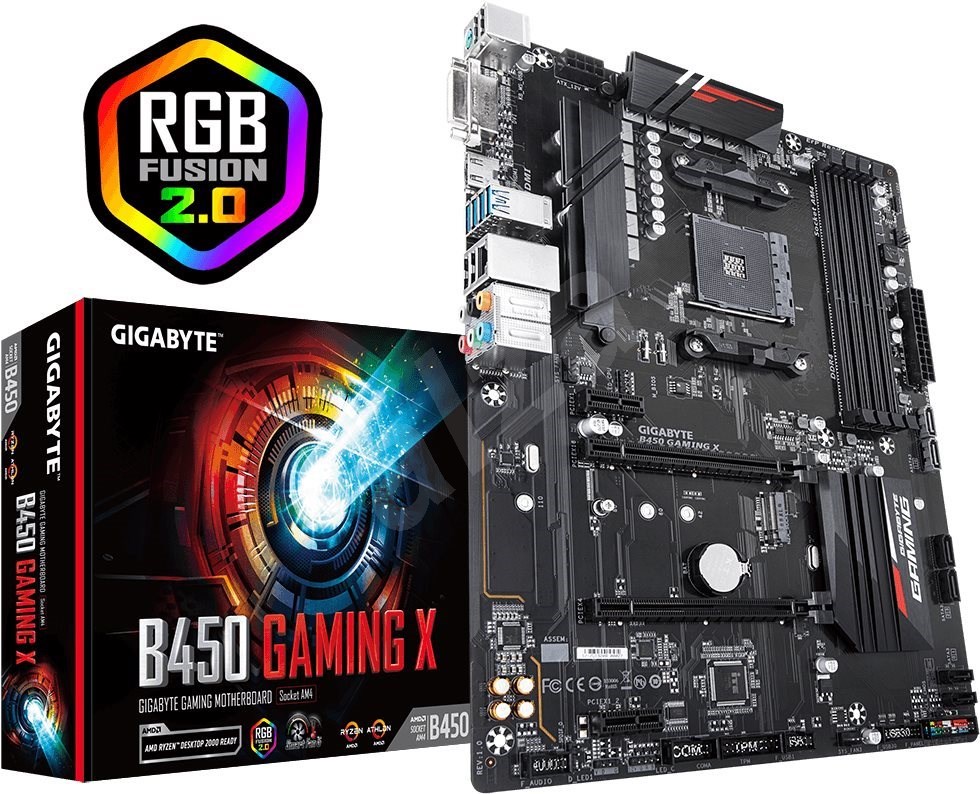 Gigabyte b450 gaming x не работает видеокарта