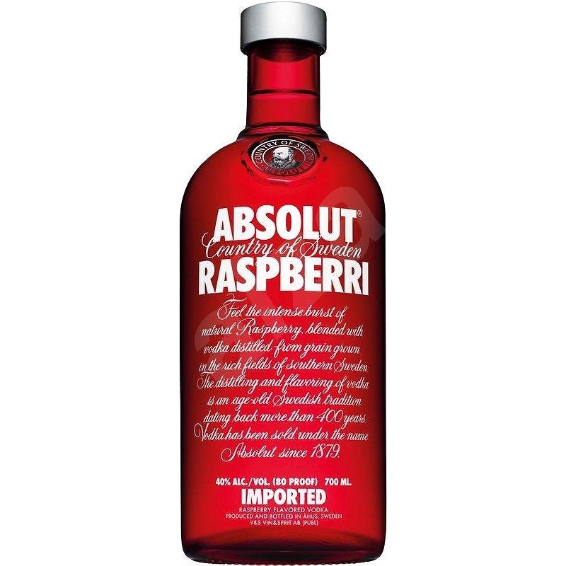 Absolut raspberry 0,7l 40 Vodka Alza.cz