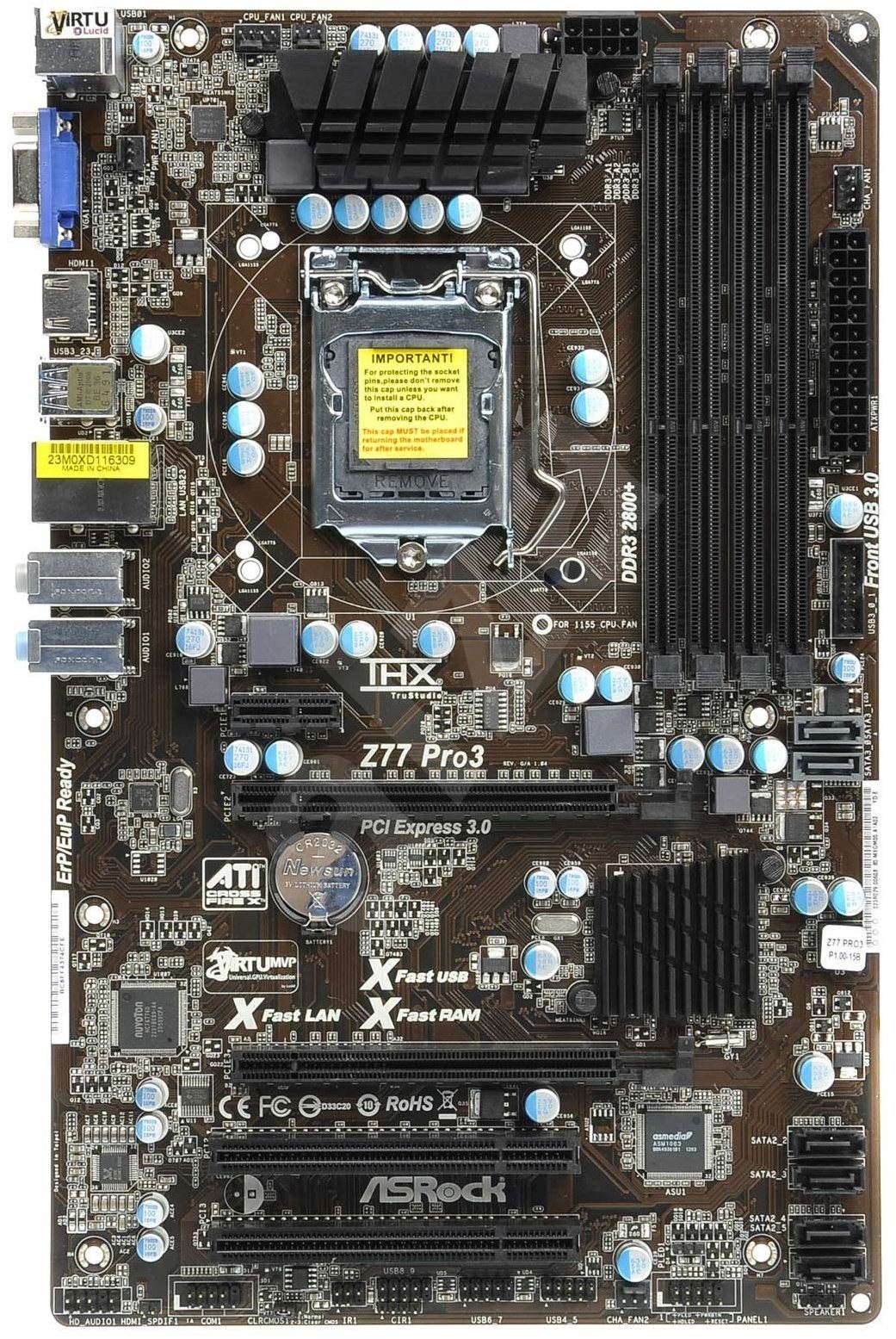 Asrock z77 pro3 обзор