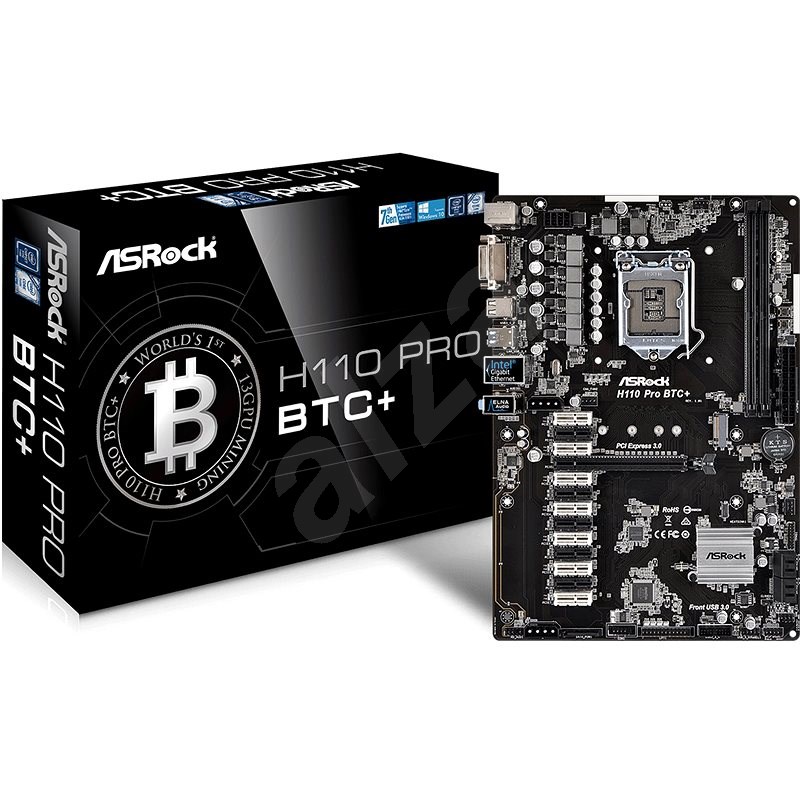 Asrock h110 pro btc нет изображения