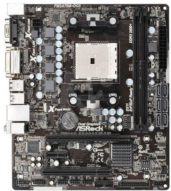 Asrock fm2a75m dgs не запускается