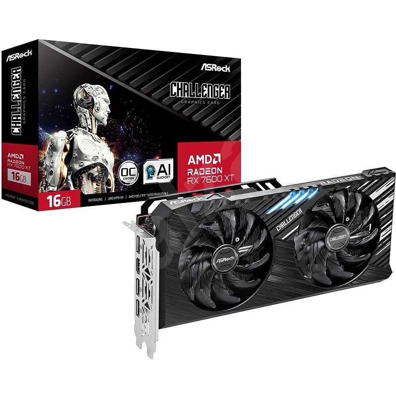 ASRock RX 7600 XT Challenger 16G OC