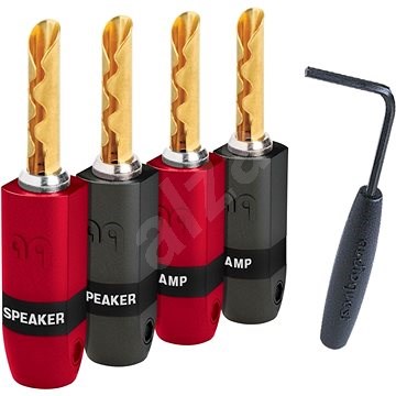 AudioQuest SureGrip-BFA/Banana Gold (set 4ks) - Konektor