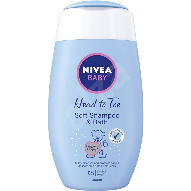 NIVEA Baby Soft Shampoo&Bath 200 ml Dětská pěna do koupele Alza.cz