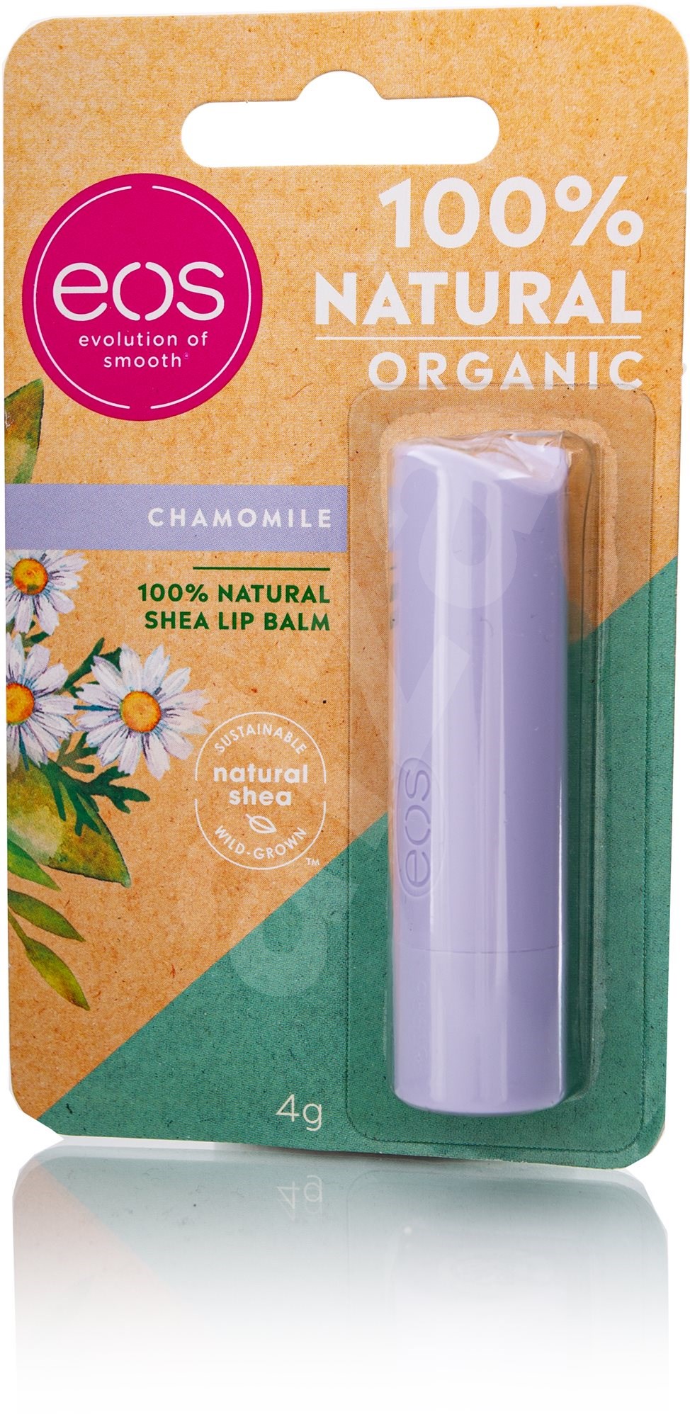 EOS Stick Lip Balm 100% Natural Organic Chamomile 4 g - Balzám na rty ...