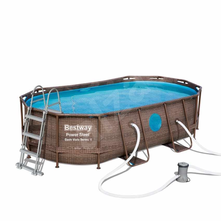 bestway oval pool sides bowing