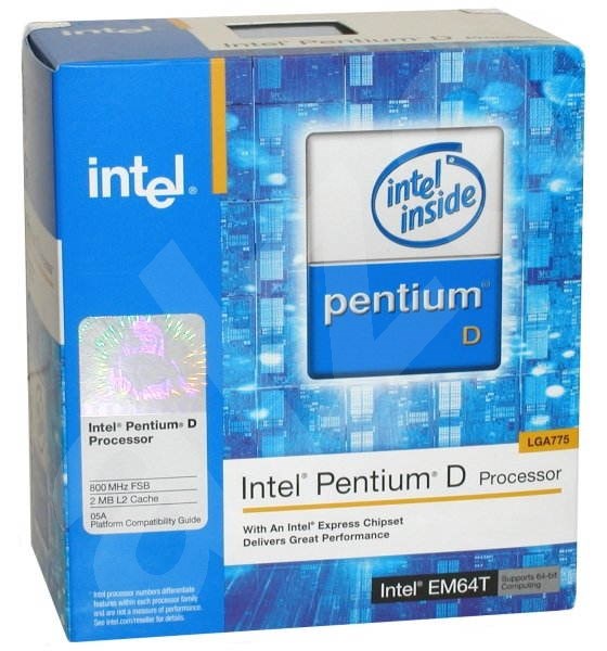 Intel pentium d 820 обзор