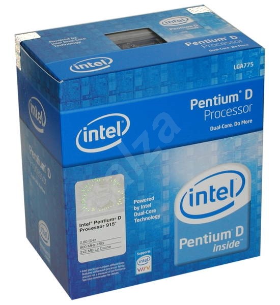 Intel pentium d 915 разгон