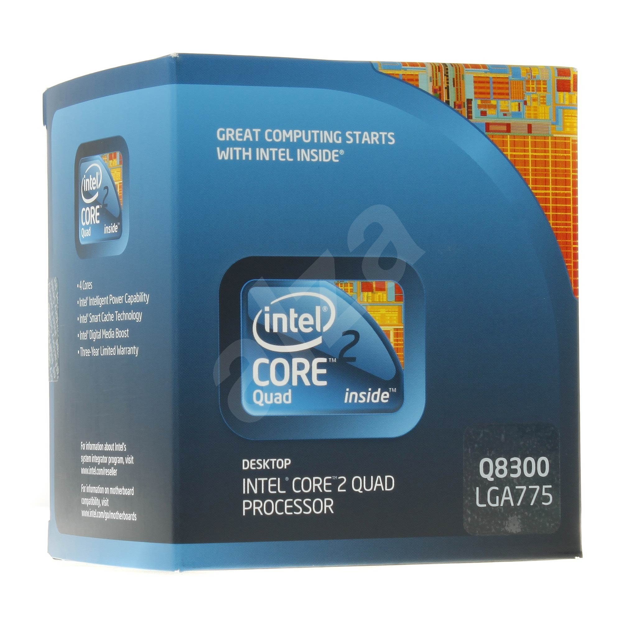 Intel core quad q8300 сколько ядер