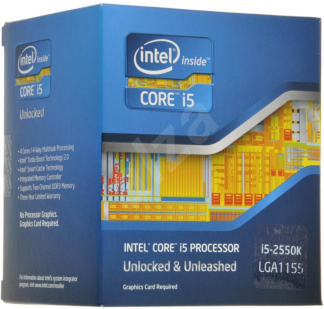 Процессор intel core i5 2550k обзор