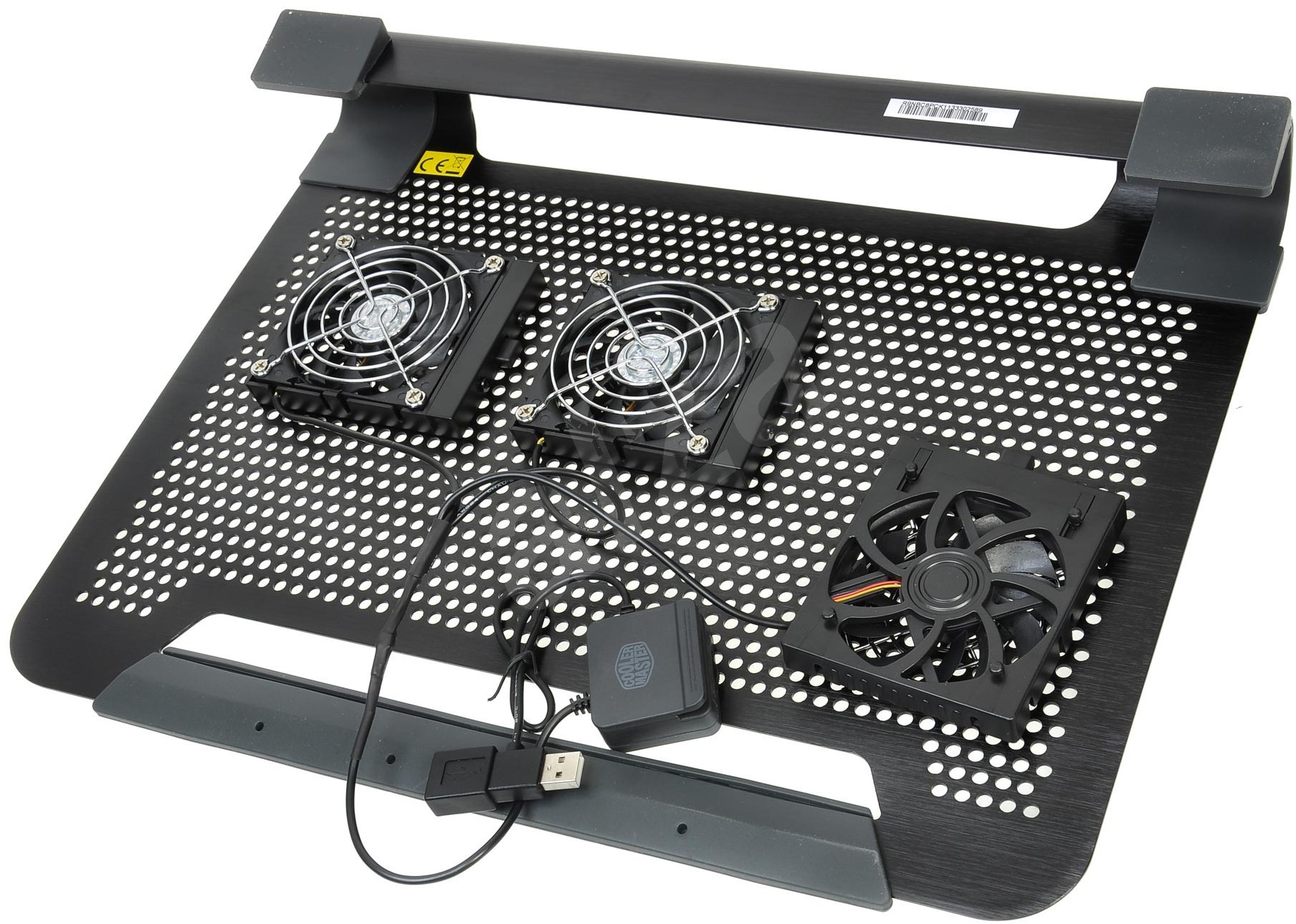 Cooler Master NotePal U3 Notebook Cooler, černá Chladící podložka