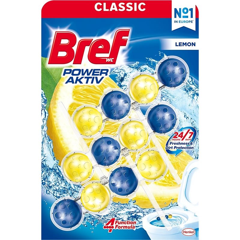 Bref Power Aktiv Lemon 3 X 50 G Wc Blok Alza Cz