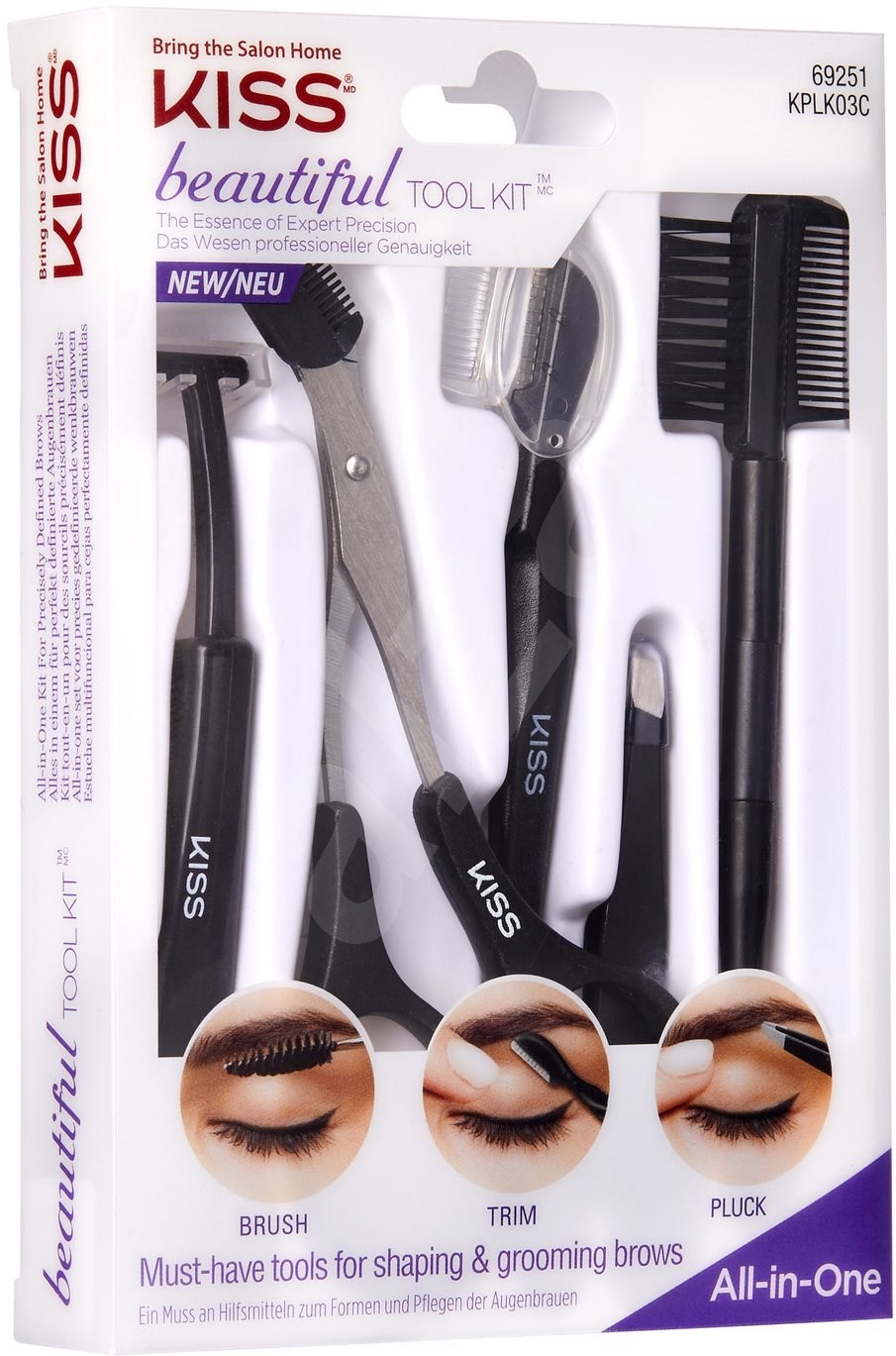 KISS Beautiful Tool Kit Brows Kosmetická sada Alza.cz