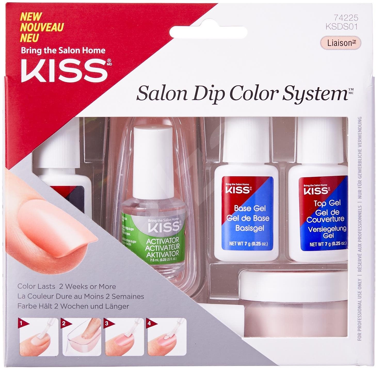 KISS Salon Dip Color System Kit - Umělé nehty | Alza.cz