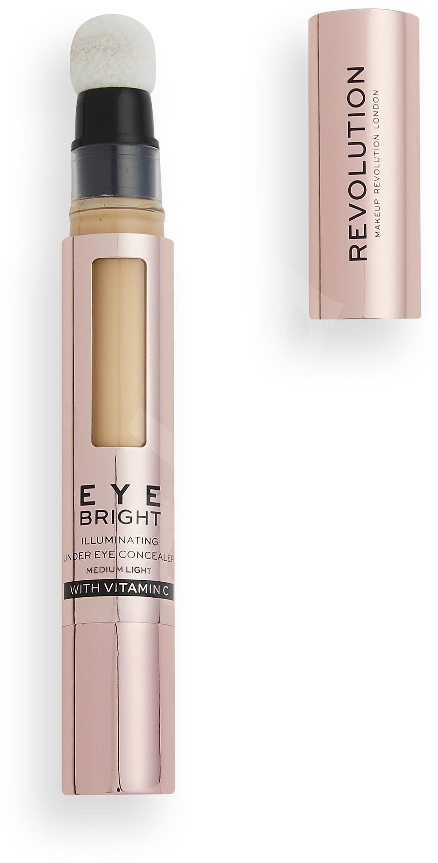 REVOLUTION Eye Bright Medium Light 3 ml Korektor Alza.cz