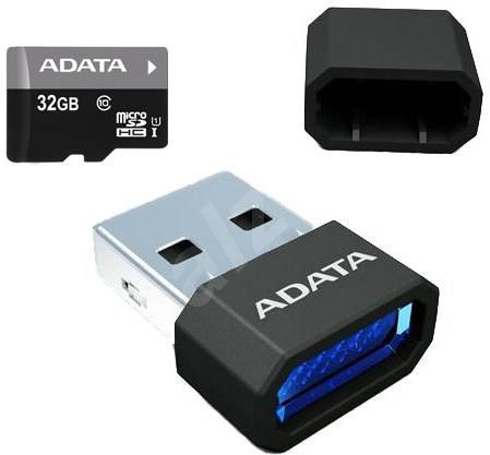 ADATA Premier MicroSDHC 32GB UHS-I + Micro Reader - Paměťová karta