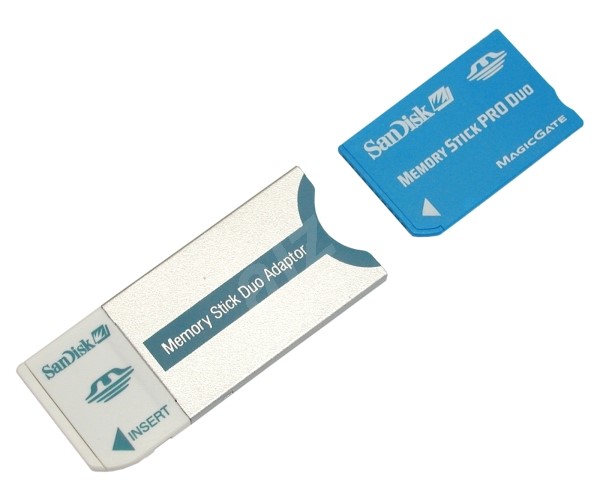 SanDisk Memory Stick PRO DUO 256MB MagicGate + adaptér pro standardní MS Paměťová karta Alza.cz
