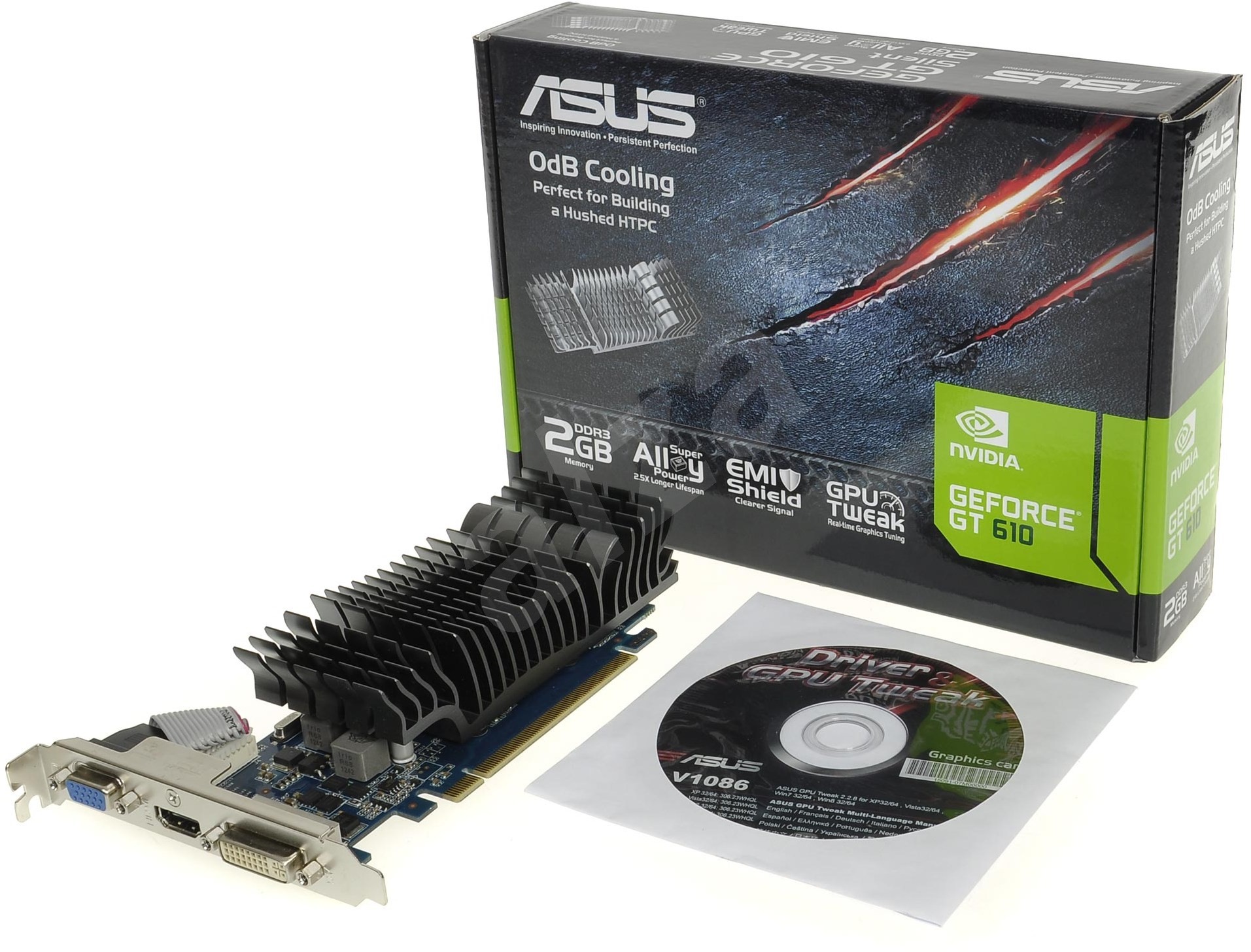 ASUS GT610-SL-2GD3-L - Grafická karta | Alza.cz