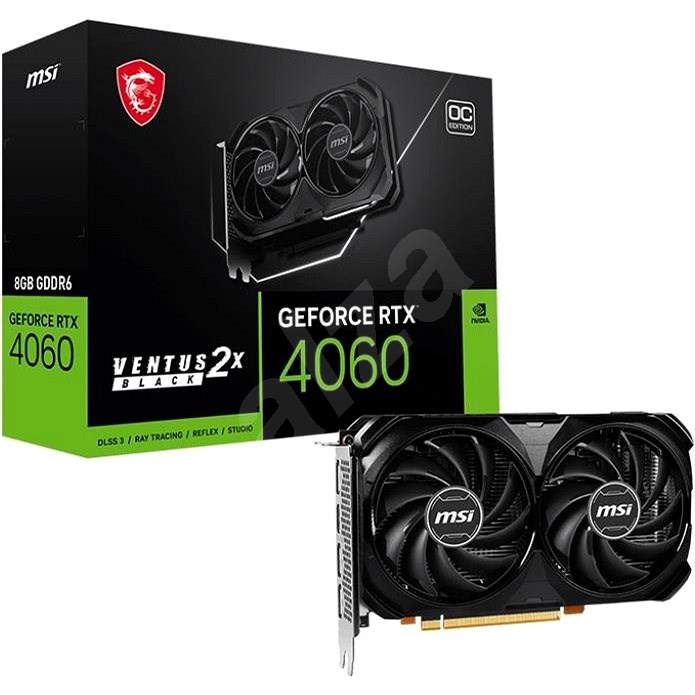MSI RTX 4060 VENTUS 2X BLACK 8G OC