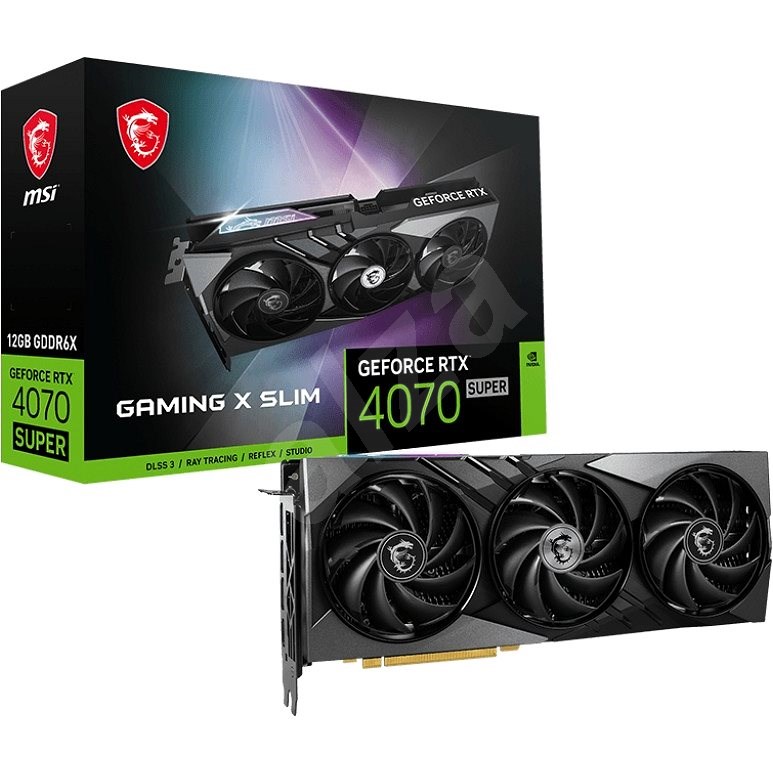 MSI RTX 4070 SUPER 12G GAMING X SLIM