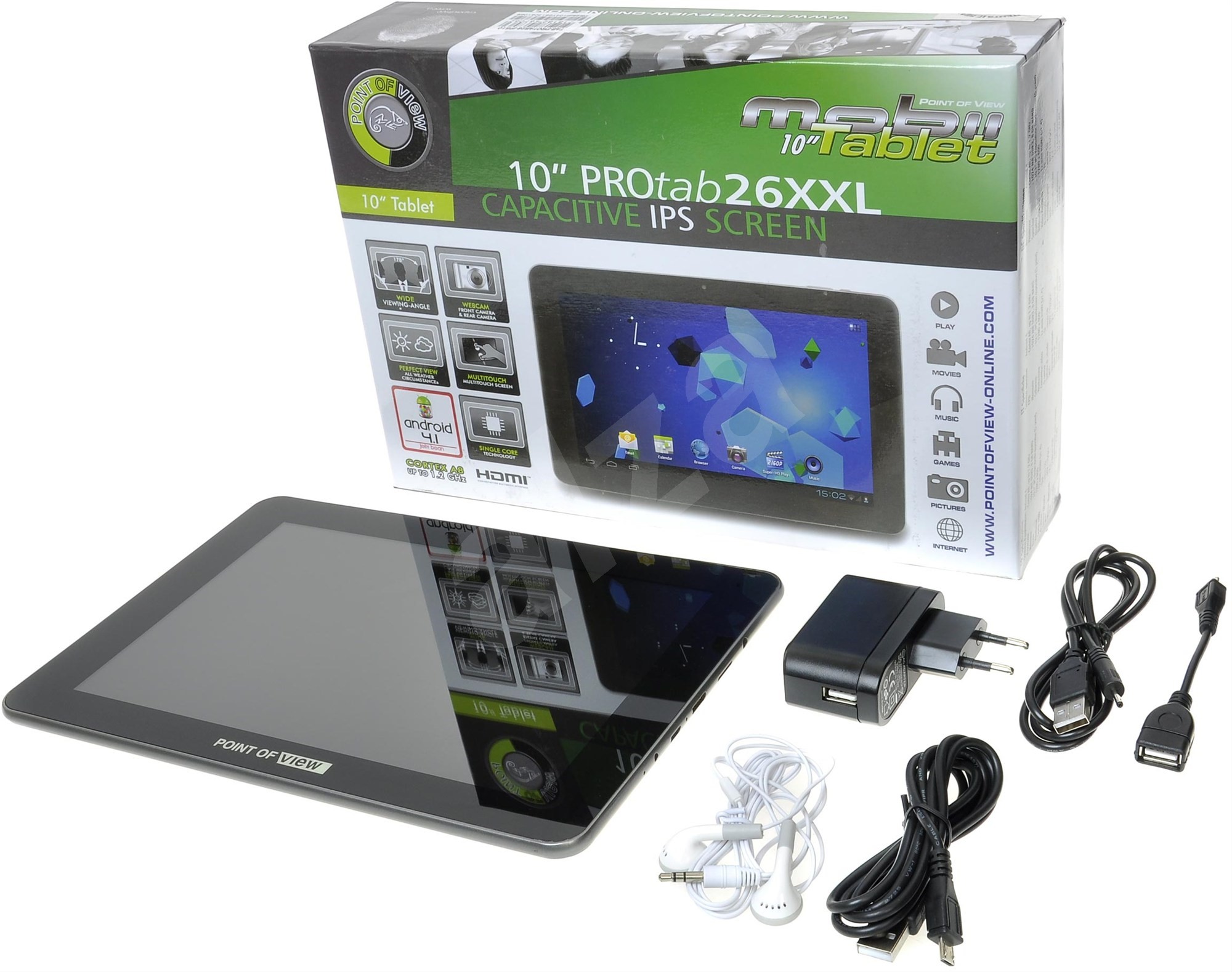 POINT OF VIEW Mobii Tablet 10.1" ProTab 26XXL IPS Tablet Alza.cz