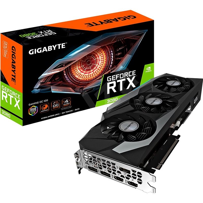 GIGABYTE GeForce RTX 3080 GAMING OC 10G - Grafická karta - Alza.cz