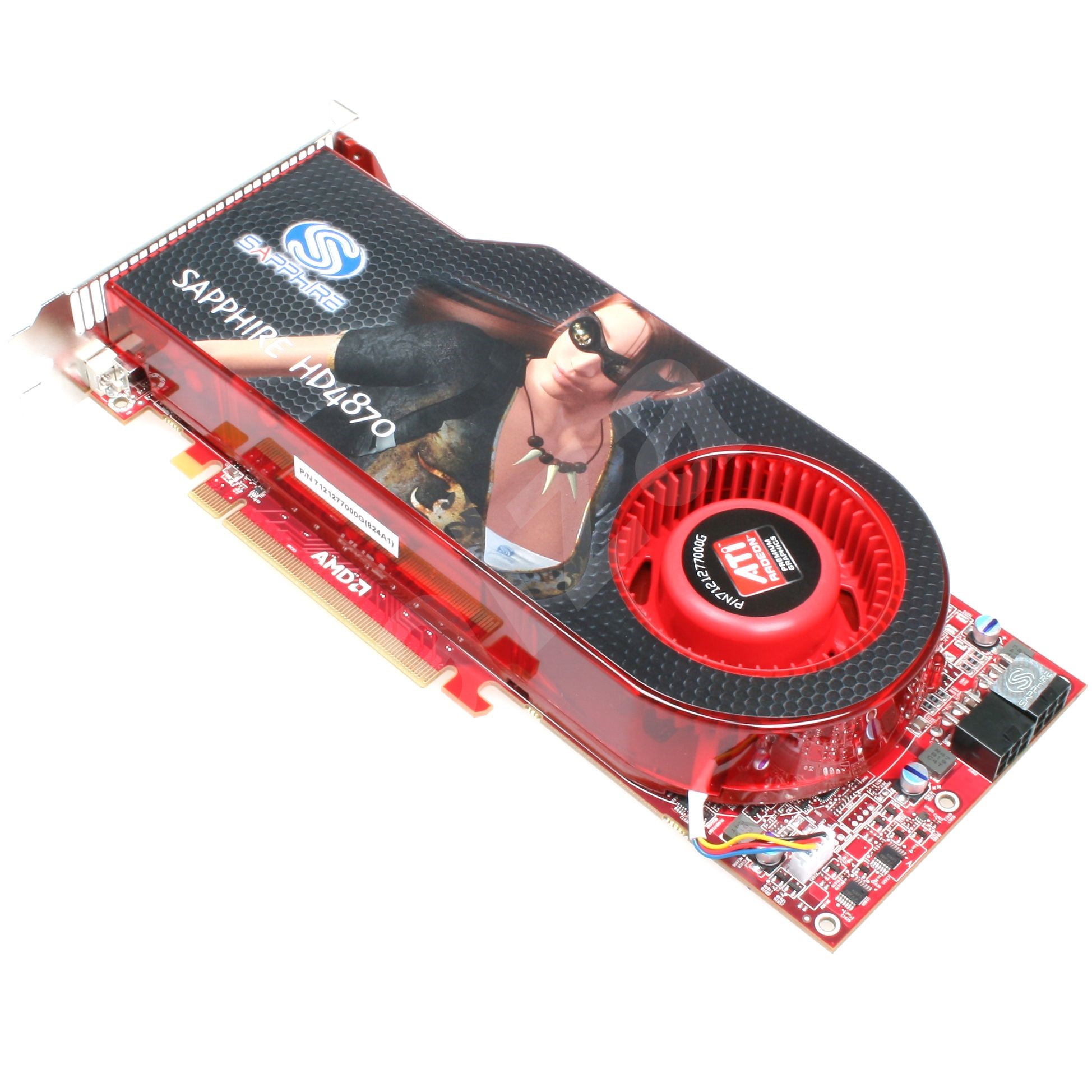 SAPPHIRE HD 4870, 512MB DDR5 (3600MHz), ATI Radeon HD 4870 (750MHz), PCIe x16, CrossFire, 256bit