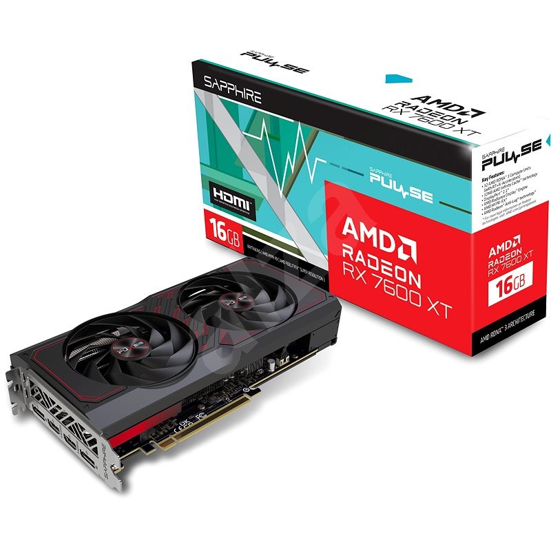 Sapphire PULSE RX 7600 XT 16G