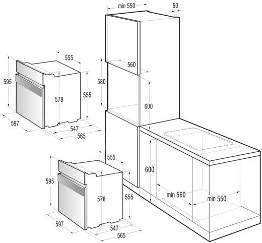 Gorenje bo 87 ora w духовой шкаф