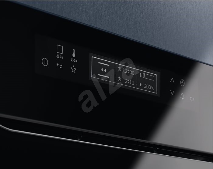 Встраиваемый электрический духовой шкаф electrolux intuit 800 sense assistedcooking матовый черный